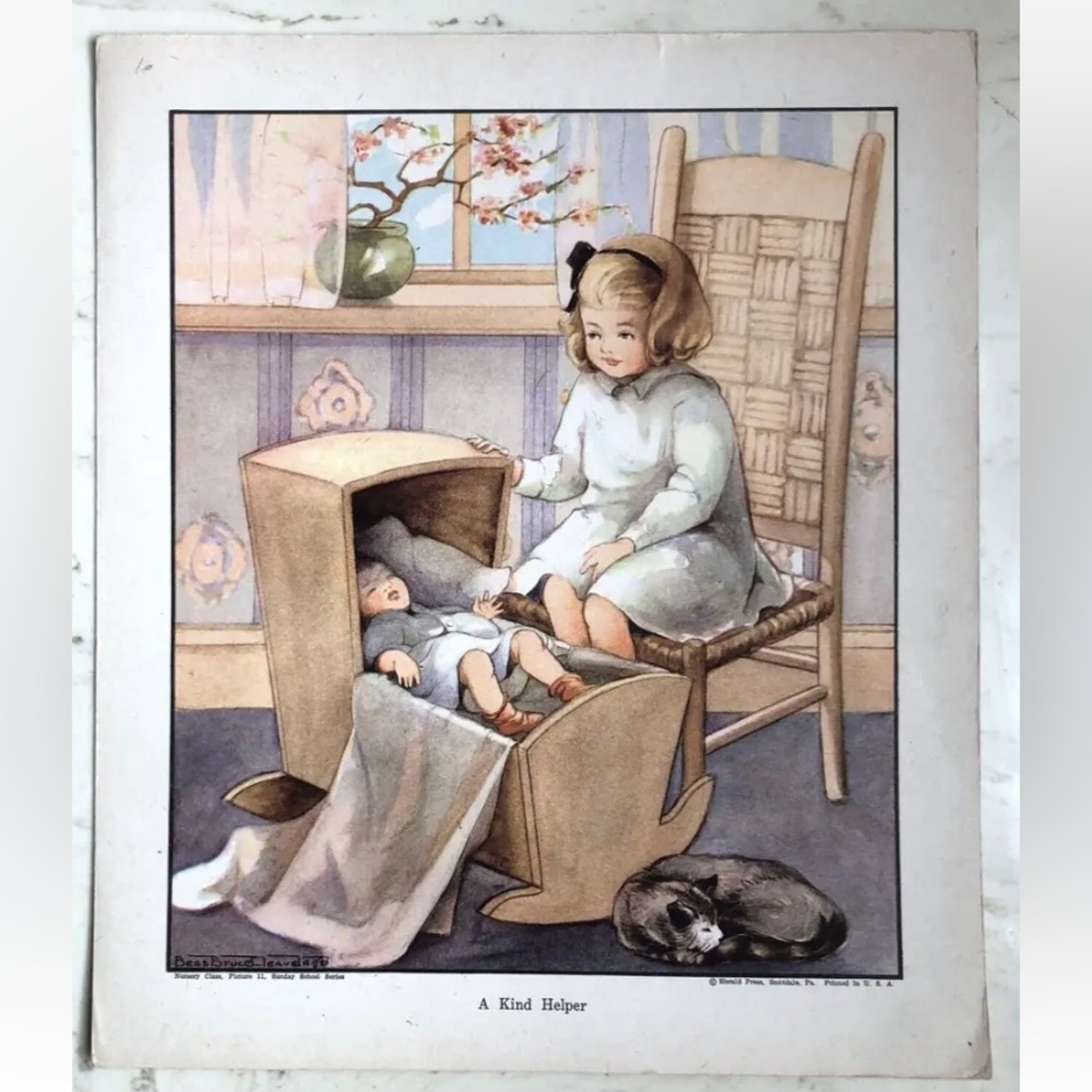 Vintage Bess Bruce Cleaveland Illustrations Ohio/Herald Press Printed in U.S.A.